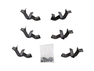 Hex Series Side Step Bars Mounting Bracket Kit (15-25 F-150)