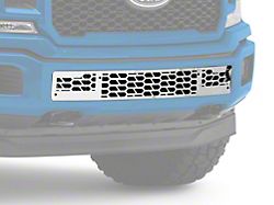 Putco Hex Shield Lower Bumper Grille Insert; Polished (18-20 F-150, Excluding Raptor)