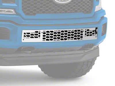 Putco Hex Shield Lower Bumper Grille Insert; Polished (18-20 F-150, Excluding Raptor)