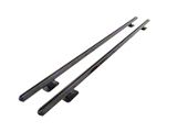 Hex Side Rails; Gloss Black (15-26 F-150)