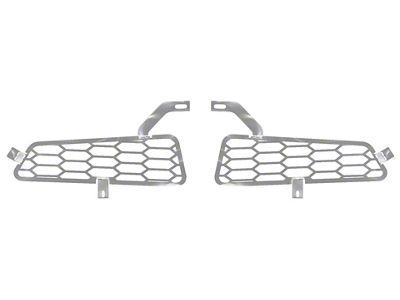 Putco Hex Style Lower Bumper Grille Insert; Polished (17-20 F-150 Raptor)