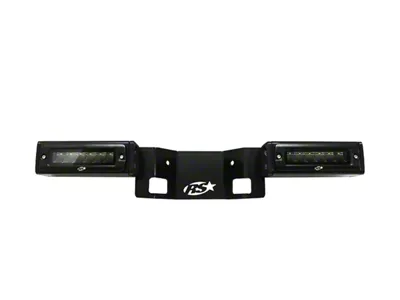 Hitch Bar Reverse 7-Inch LED Flood Lighting Heavy Duty Bolt-On Blacked Out Kit (21-22 F-150)