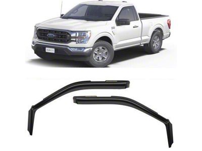 in-Channel Window Deflectors (21-25 F-150 Regular Cab)