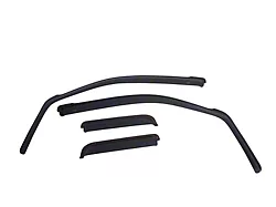 EGR In-Channel Window Visors; Front and Rear; Dark Smoke (04-08 F-150 SuperCrew)