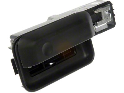 Interior Door Handle; Black; Front Driver Side (04-14 F-150 Regular Cab, SuperCrew)