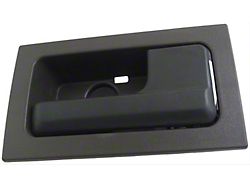Interior Door Handle; Front or Rear Right; Black Lever; Gray Housing; Manual Locks; Plastic (09-14 F-150 SuperCrew)
