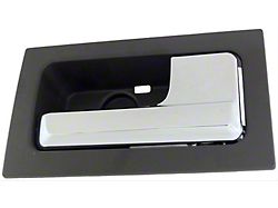 Interior Door Handle; Front or Rear Right; Chrome Lever; Gray Housing; Power Locks; Plastic (09-14 F-150 SuperCrew)