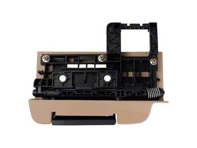 Interior Door Handle; Rear Driver Side; Beige and Black (09-14 F-150 SuperCab)