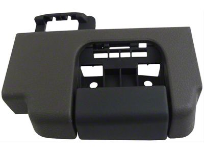 Interior Door Handle; Rear Left; Black Lever; Gray Housing Stone; Plastic (09-14 F-150 SuperCab)