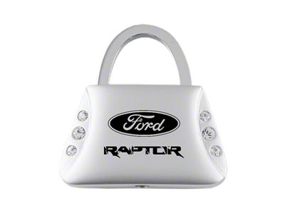 Raptor Jeweled Purse Key Fob