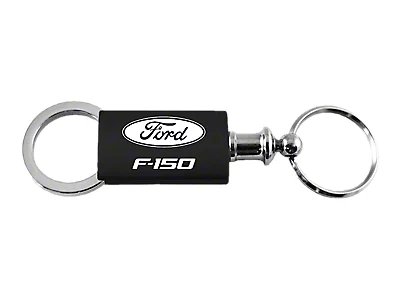 Genuine Ford F-150 Blade Key Chain - Chrome Metal OEM Style Accessory