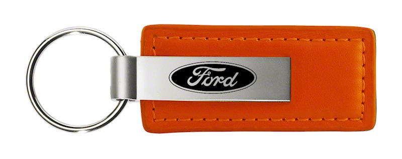 F-150 Key Chain; Ford Leather Key Fob