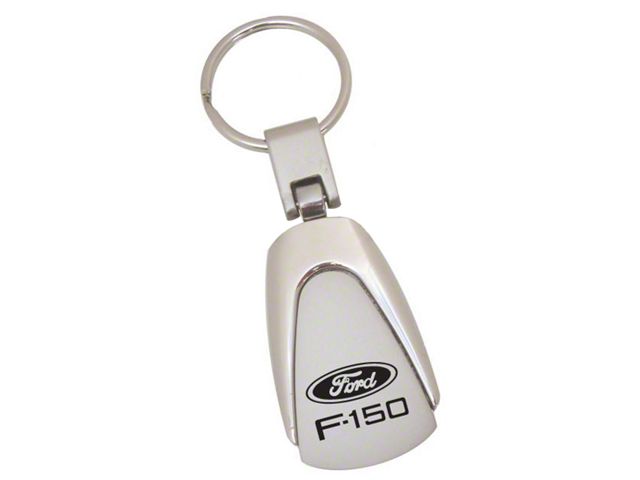 Teardrop Style Key Chain with F-150 Logo