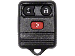 Keyless Entry Remote Case; Black (98-14 F-150)