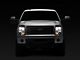 LED Bar Factory Style Headlights with Amber Reflectors; Chrome Housing; Clear Lens (09-14 F-150 w/ Factory Halogen Headlights)