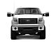 LED Bar Factory Style Headlights with Amber Reflectors; Chrome Housing; Clear Lens (09-14 F-150 w/ Factory Halogen Headlights)