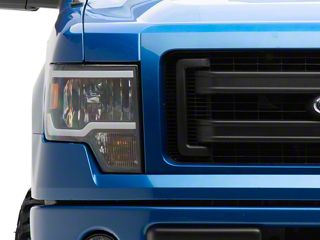 Clear Headlight Lens Replacement Pair For 2009-2014 Ford F150 - Left & Right Direct Fit