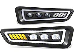 LED DRL Projector Fog Lights (17-20 F-150 Raptor)
