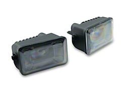 LED Fog Lights with DRL and Amber Turn Signal; Black Housing (15-20 F-150, Excluding Raptor)