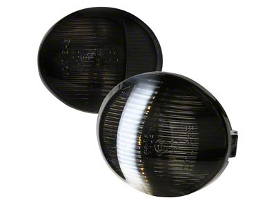 LED License Plate Lights; Smoked (01-14 F-150)