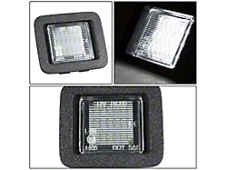 LED License Plate Lights; White (15-20 F-150)