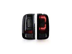 LED Sequential Tail Lights; Black Housing; Clear Lens (04-08 F-150 Styleside)