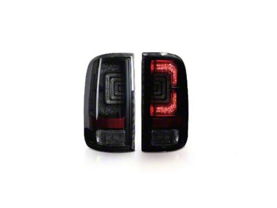 LED Sequential Tail Lights; Black Housing; Clear Lens (04-08 F-150 Styleside)