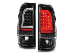 LED Tail Lights; Black Housing; Clear Lens (97-03 F-150 Styleside Regular Cab, SuperCab)