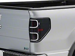 LED Tail Lights; Black Housing; Clear Lens (09-14 F-150 Styleside)