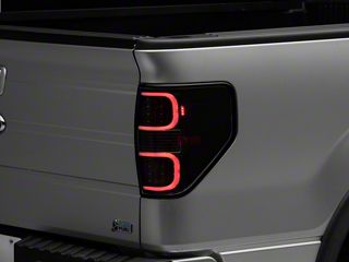 Transmotor2013 Black LED Tail Light Set For 2009-2014 Ford F-150 – Left & Right, Brake & Parking Lamps