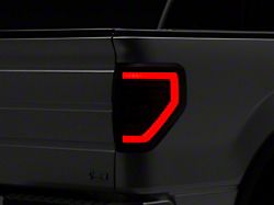 LED Tail Lights; Black Housing; Smoked Lens (09-14 F-150 Styleside)