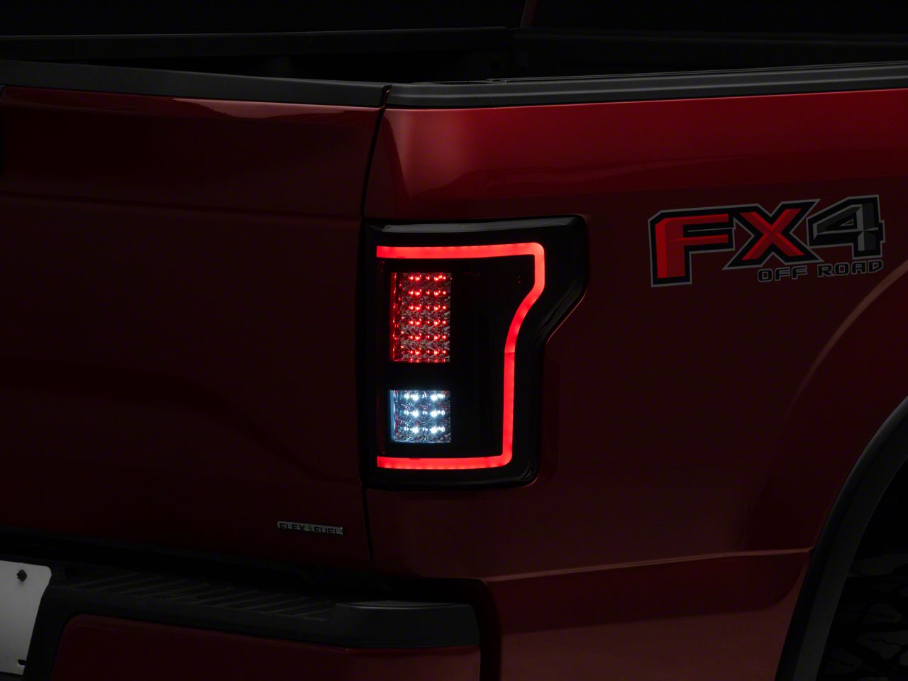 Black Fits 2015-2017 Ford F150 Full Led Tail Lights Sequ Zzf Indicado