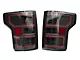 Raxiom Axial Series LED Tail Lights with Sequential Turn Signals; Black Housing; Clear Lens (18-20 F-150 w/ Factory Halogen Non-BLIS Tail Lights)