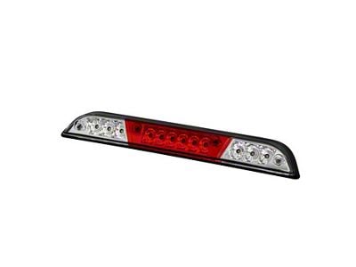 LED Third Brake Light; Red/Clear (15-17 F-150 w/ Factory Halogen Non-BLIS Tail Lights)