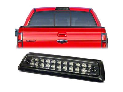 LED Third Brake Light; Smoked (09-14 F-150 w/o Hill Descent Control, Excluding Raptor)