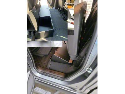 Lockable Rear Under Seat Storage (15-25 F-150 SuperCrew)