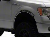 Long Style Fender Trim; Wide Width; Polished (04-14 F-150 Styleside w/o OE Fender Flares, Excluding Raptor)
