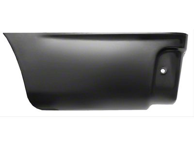 Replacement Lower Bed Patch Panel; Rear Section; Driver Side (97-03 F-150 Styleside w/ 6-1/2-Foot Bed)