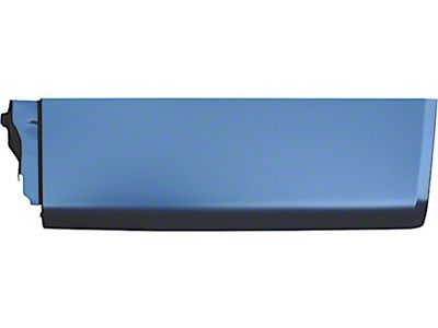 Replacement Lower Door Skin; Rear Driver Side (04-14 F-150 SuperCab)