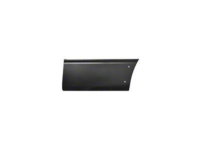 Replacement Lower Quarter Panel Patch Panel with Fender Flare Holes; Front Section; Driver Side (04-14 F-150 Styleside w/ 6-1/2-Foot Bed)