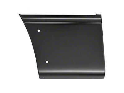 Replacement Lower Quarter Panel Patch Panel with Fender Flare Holes; Front Section; Passenger Side (04-14 F-150 w/ 5-1/2-Foot Bed)
