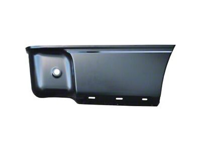 Lower Rear Bed Section without Molding Holes; Passenger Side (09-14 F-150)