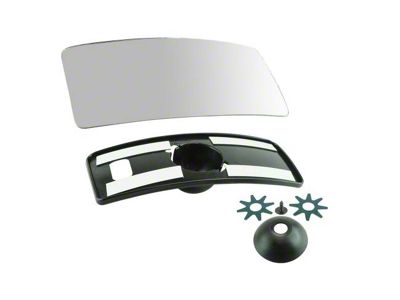Lower Towing Mirror Glass; Driver Side (04-14 F-150 w/ Factory Tow Mirrors)
