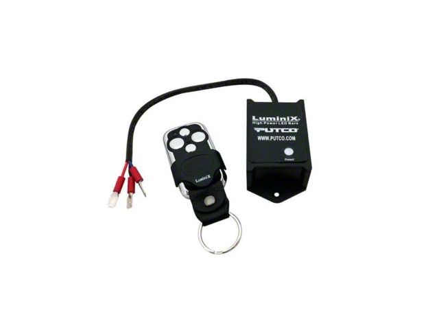 Putco Luminix LED Light Bar Remote Mounting Kit; Light Duty