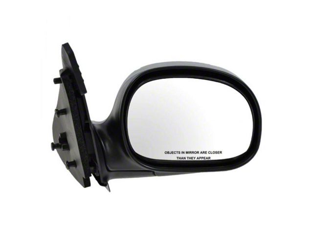 Manual Mirror; Chrome; Passenger Side (97-01 F-150)