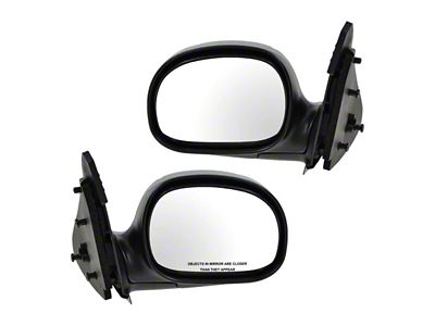 Manual Mirrors; Chrome (97-01 F-150)