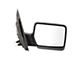 Manual Mirrors with Spotter Glass; Textured Black (04-14 F-150)