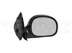Manual Non-Heated Contour Side Mirror; Passenger Side; Chrome (97-03 F-150)