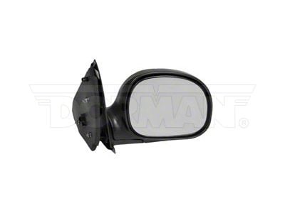 Manual Non-Heated Contour Side Mirror; Passenger Side; Chrome (97-03 F-150)