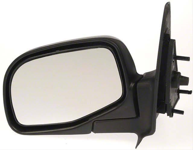 Driver Side Manual Mirror For 2004-2014 Ford F150 – Textured Black – Direct Fit